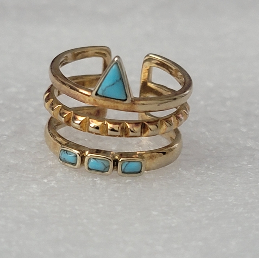 Stella & Dot Triple Ring - Picture 8 of 16
